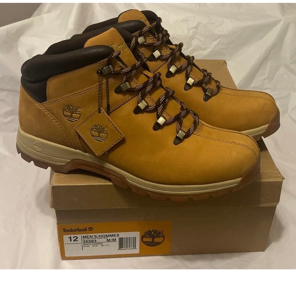 Timberland Skhigh Rock Hiker 35593 Boots - Wheat- Size: 12 - Excellent Condition